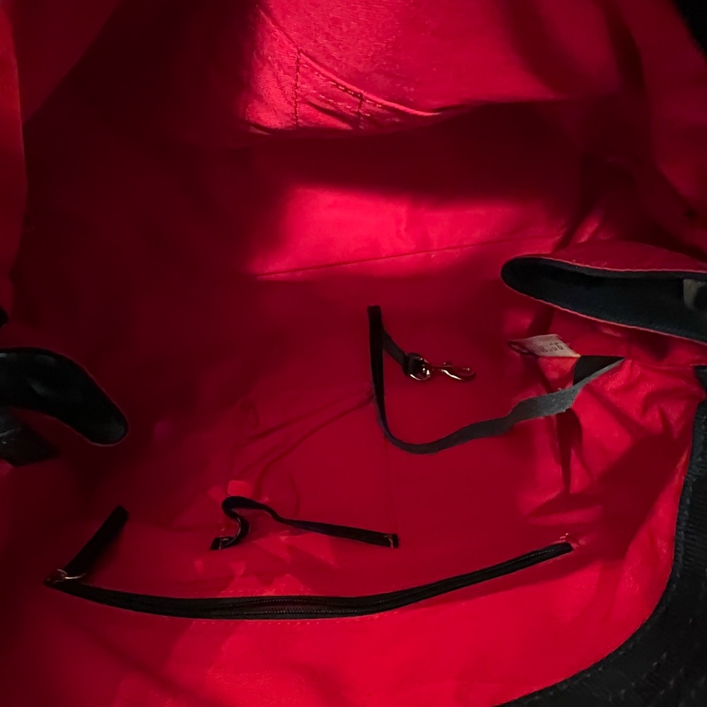 Dooney & Bourke Large Black Watch Tartan Plaid Shoulder Bag w/Wristlet (2pcs.) - Picture 11 of 14